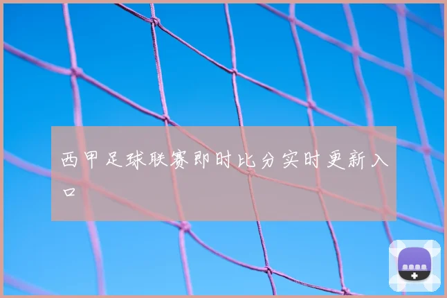 西甲足球联赛即时比分实时更新入口